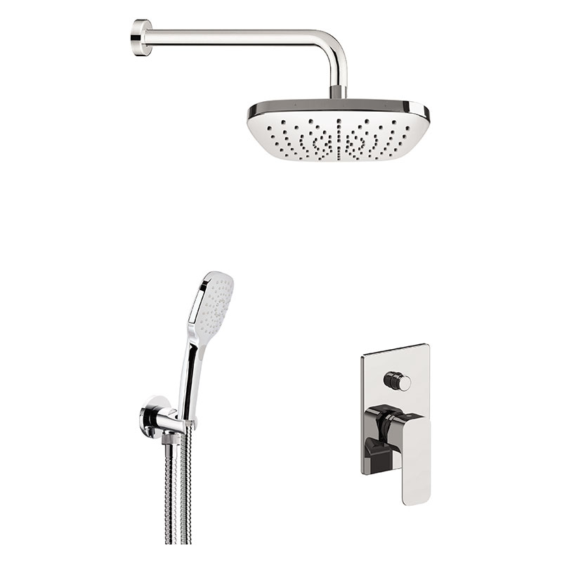 DANIEL. TA615GZAD20 TIARA BUILT IN SHOWER MIX W/DIVER CHROME – Ετοιμοπαράδοτο