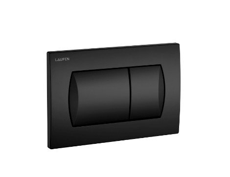 LAUFEN. H9004007160001 IN WALL PLATE DUAL FLUSH LIS AW400 BLACK M – Ετοιμοπαράδοτο