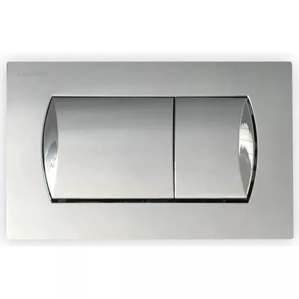 LAUFEN. H9004000040001 IN WALL PLATE DUAL FLUSH LIS AW400 CHROME – Ετοιμοπαράδοτο