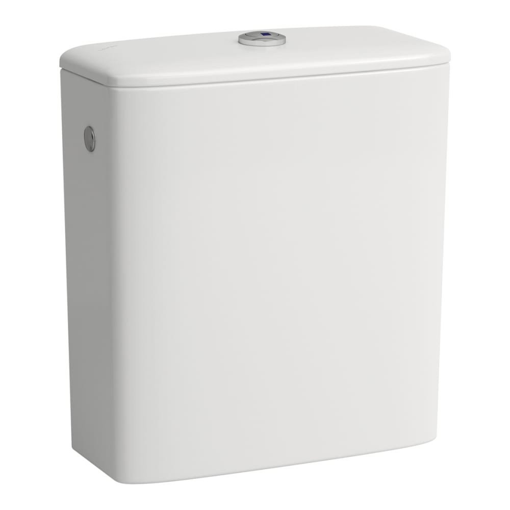 LAUFEN. H8287030009731 CISTERN BOTTOM L WATER CONN DUAL-FLUSH PALACE WHITE – Ετοιμοπαράδοτο