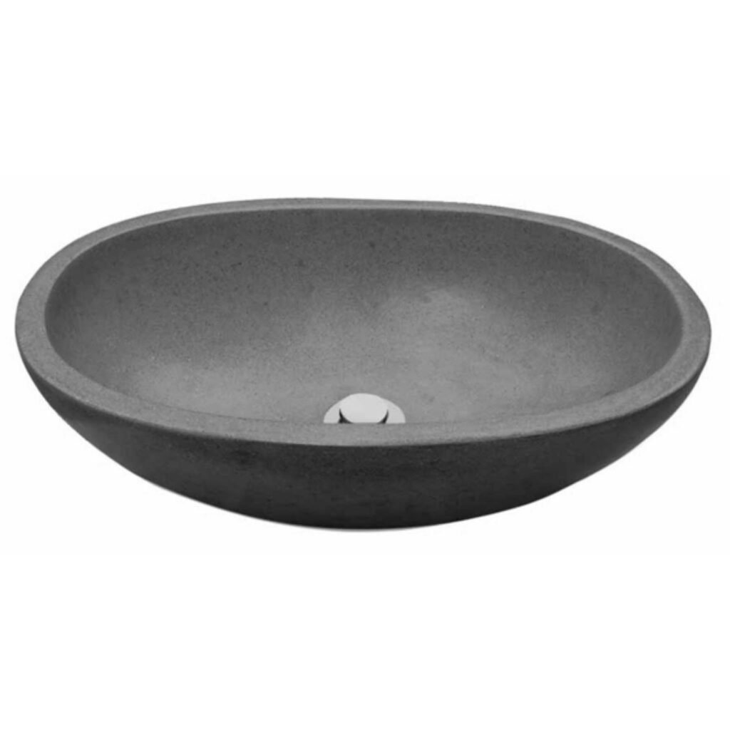 MOS. LAVABO PHUKET GRIS 34.5X52.5X15 – Ετοιμοπαράδοτο
