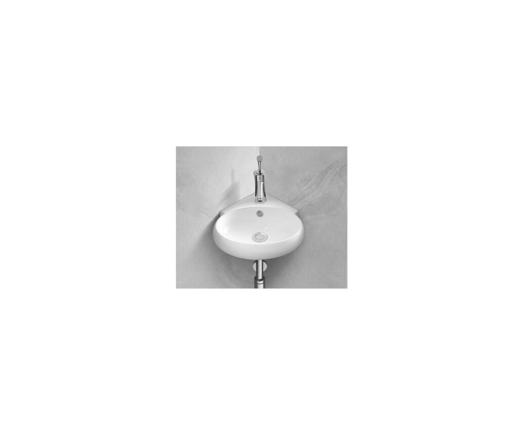 FRA. 2001010 OPAL ΝΙΠΤΗΡΑΣ ΚΡΕΜΑΣΤΟΣ ΓΩΝΙΑΚΟΣ 36X38X15CM ΛΕΥΚΟΣ – Ετοιμοπαράδοτο