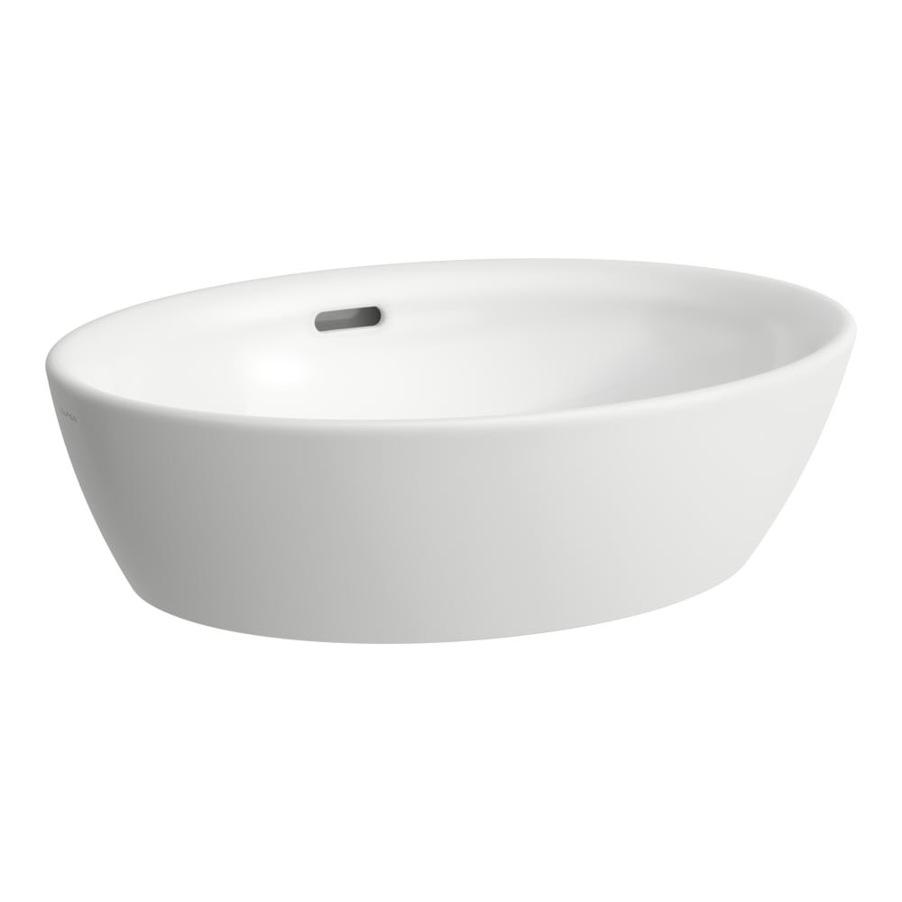 LAUFEN. H8129640001091 WASHBASIN BOWL PRO 52X39 WHITE ΜΕ ΥΠΕΡΧ – Ετοιμοπαράδοτο