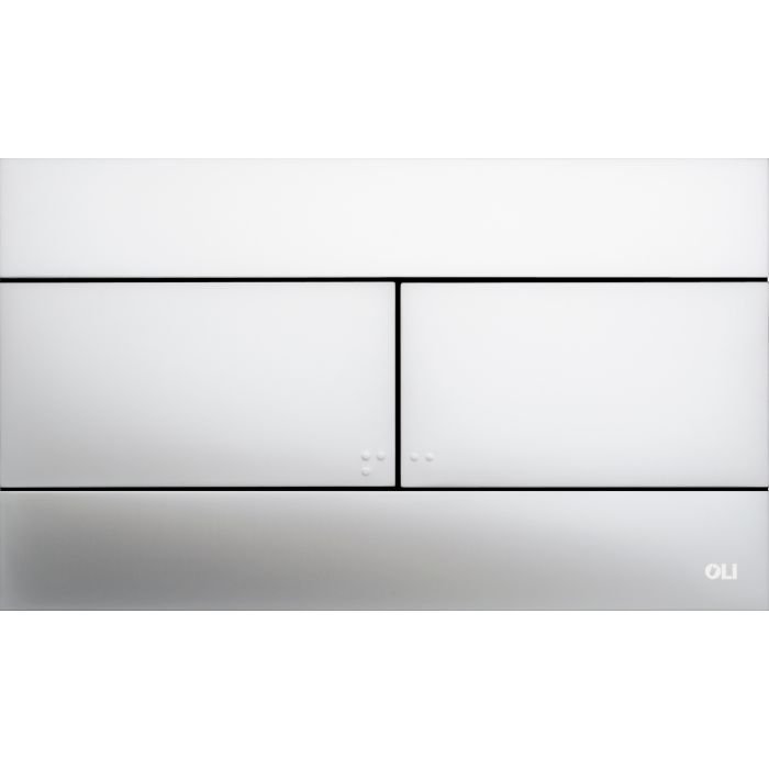 KAN. 206.659044 ΠΛΑΚΕΤΑ SLIM ΔΥΟ ΛΕΙΤΟΥΡΓΙΩΝ CHROME ΓΥΑΛΙΣΤΕΡΗ OLI – Ετοιμοπαράδοτο