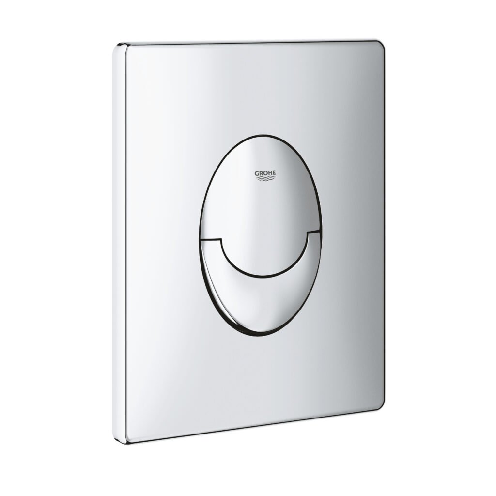 GROHE 38505000 SKATE AIR ΠΛΑΚΕΤΑ ΔΙΠΛΗ ΟΒΑΛ Χ – Ετοιμοπαράδοτο