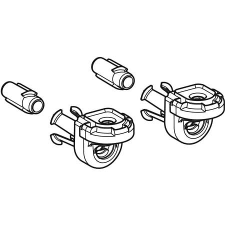 GEBERIT 243.978.00.1 ΣΕΤ ΣΤΕΡΕΩΣΗΣ ΚΡΕΜΑΣΤΗΣ ΛΕΚΑΝΗΣ GEBERIT – Ετοιμοπαράδοτο