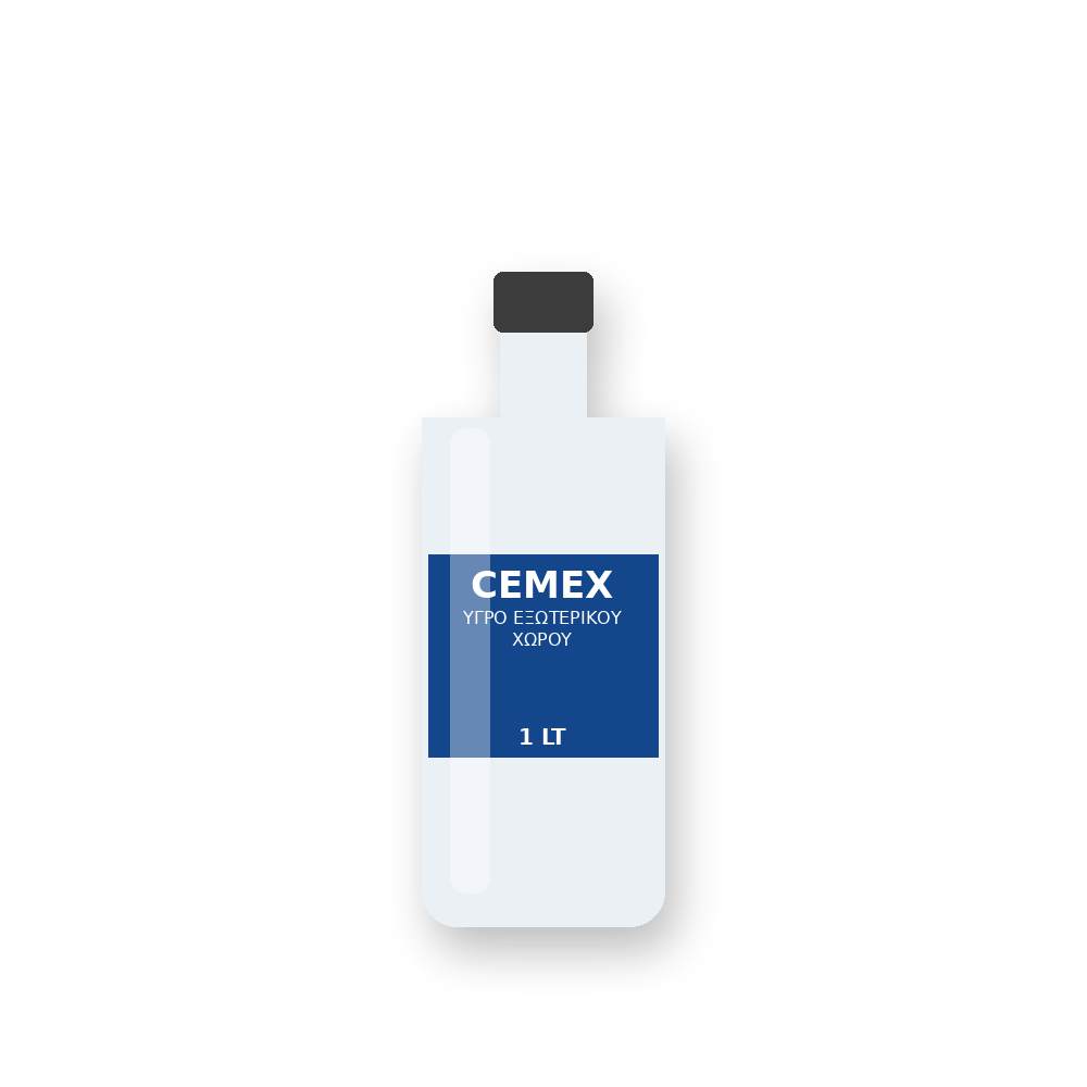 CEMEX 4000057 CEMEX ΥΓΡΟ ΕΞΩΤΕΡΙΚΟΥ ΧΩΡΟΥ 5LT – Ετοιμοπαράδοτο