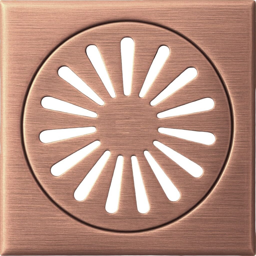 KAN. 350.ΣΧ1212ΣΒRG ΣΧΑΡΑΚΙ ΤΕΤΡΑΓΩΝΟ Brushed Rose Gold 12X12 – Ετοιμοπαράδοτο