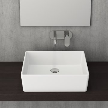 BOCCHI 1215-001-0125 ΝΙΠΤΗΡΑΣ MILANO 40Χ50 WHITE GLOSS – Ετοιμοπαράδοτο